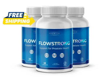 3 Bottles of Flow Strong with free shipping