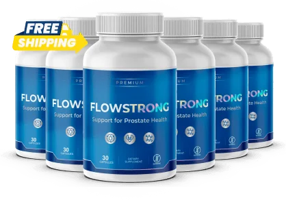 6 Bottles of Flow Strong with free shipping