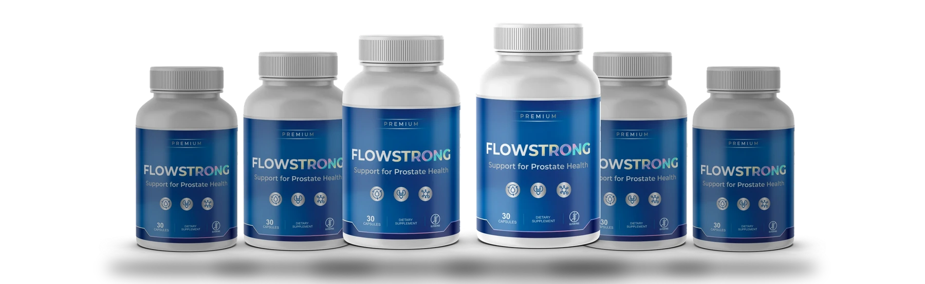 Six-bottle Flow Strong pack